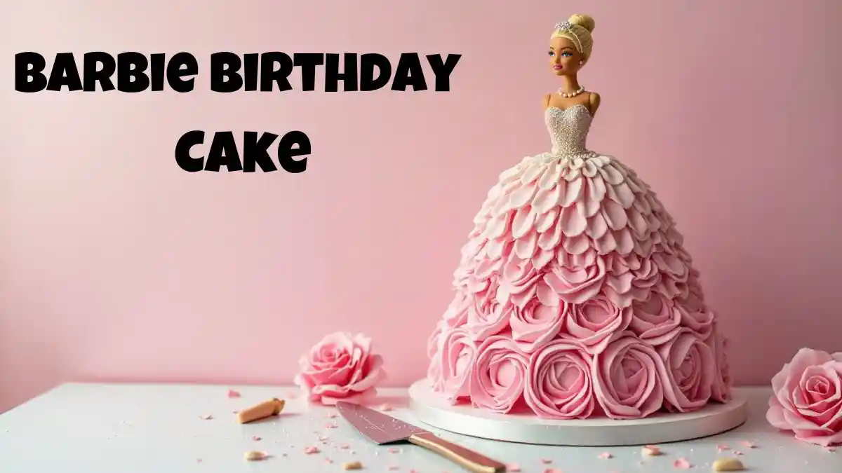 Barbie birthday cake