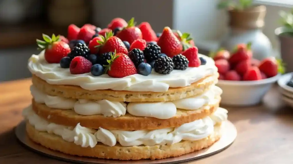 Berry Chantilly Cake Recipe