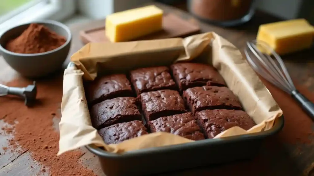 Decadent chocolate brownies