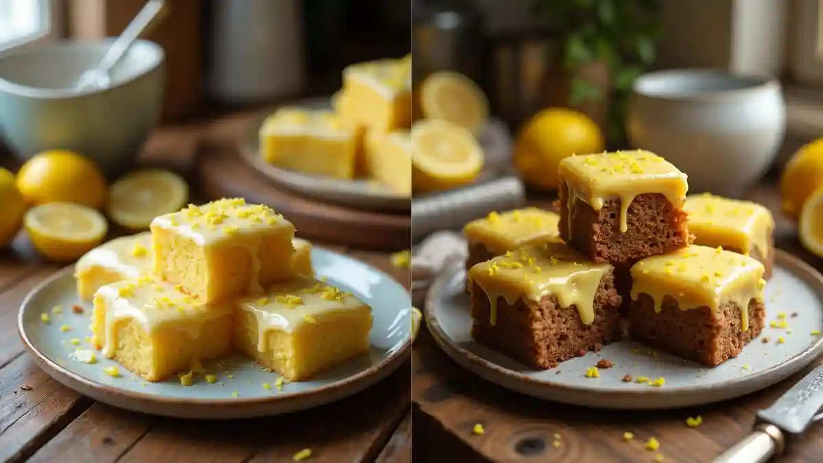 Lemon Brownies Recipe