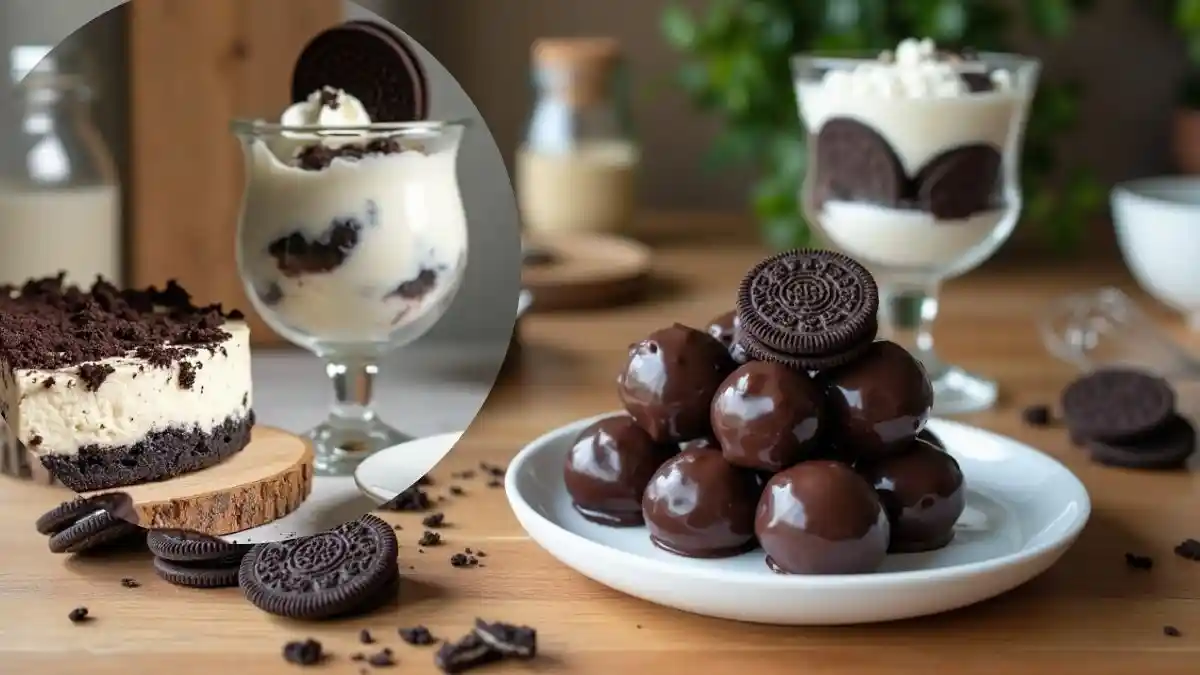 Oreo cookie desserts