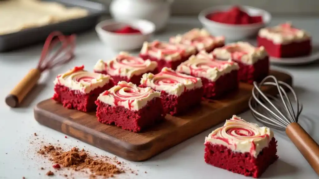 Red velvet brownies recipe