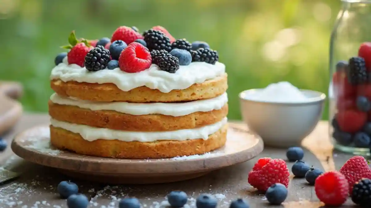 Whole Foods Berry Chantilly Cake recipe