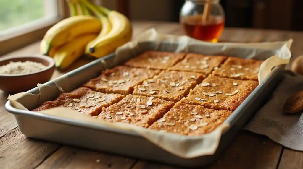 Banana Brownies Without Chocolate