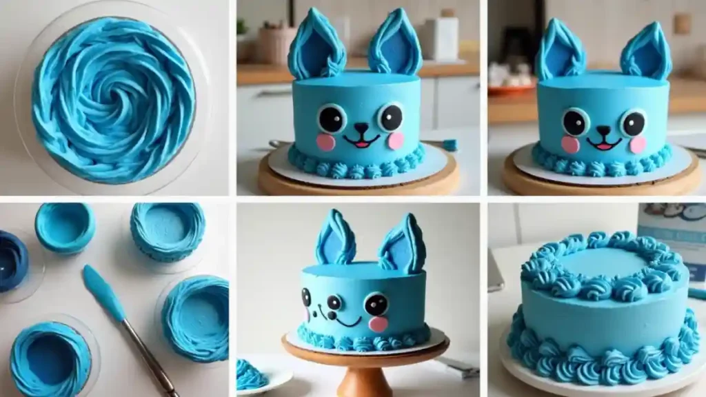 Bluey Cake Buttercream