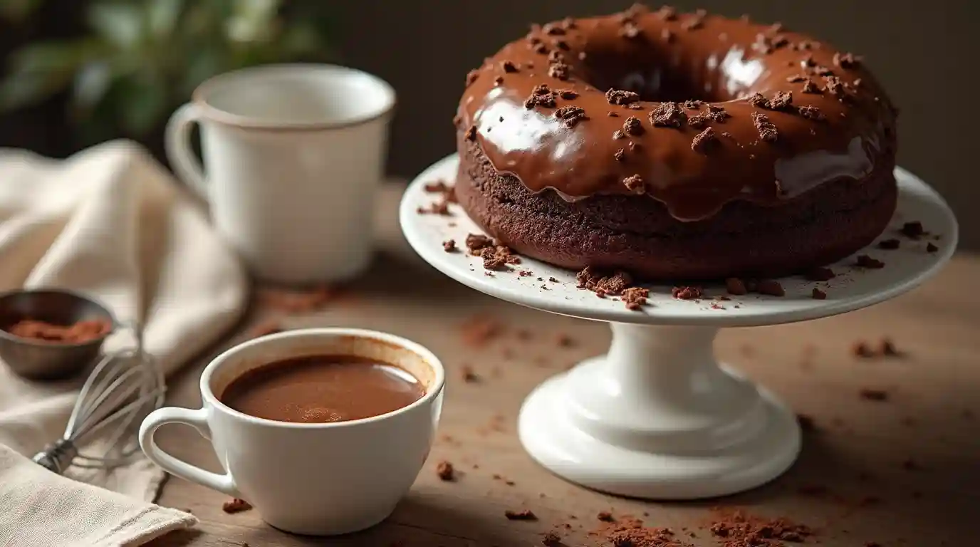 Chocolate Donut Cake