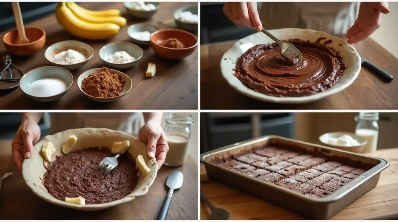 Vegan Banana Brownies